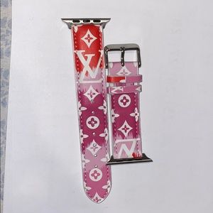 Pink ombré  Apple Watch band